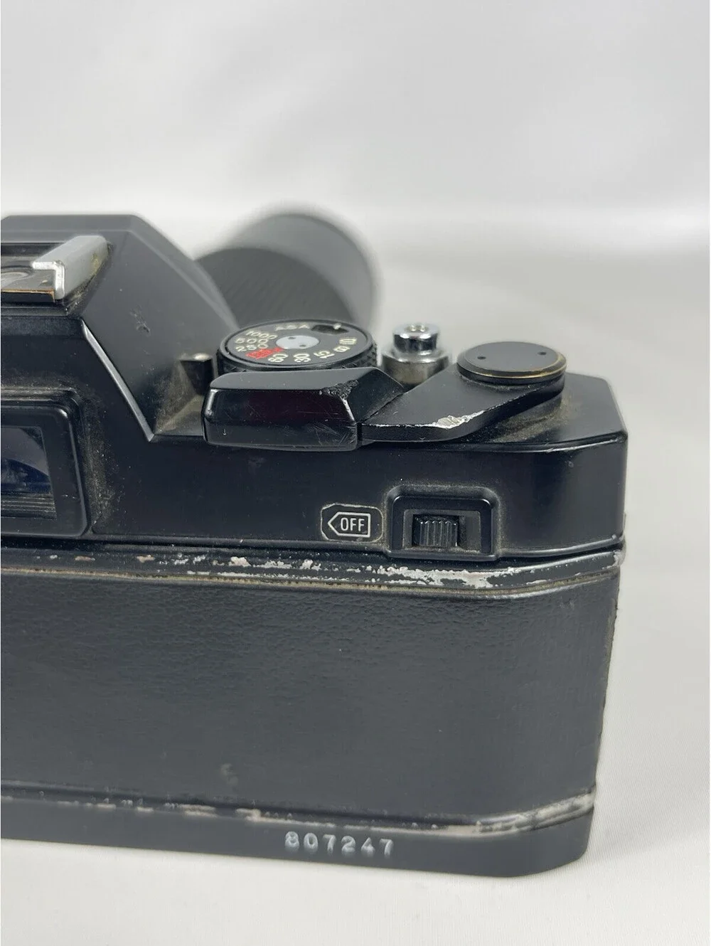Konica Autoreflex TC 35mm Film Camera w/Extra Lens And Carry Strap